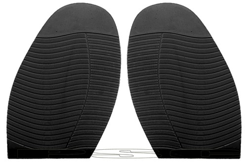 Shoe repair rubber soles - soles, black