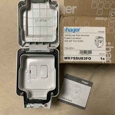 Hager Outdoor IP66 Fused