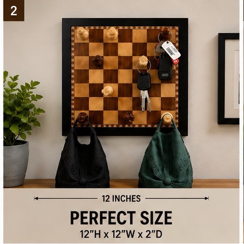 Wall mount key holder rack - key,