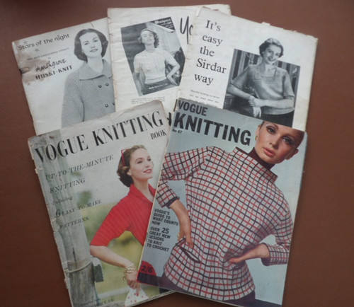 Vintage vogue knitting - x,