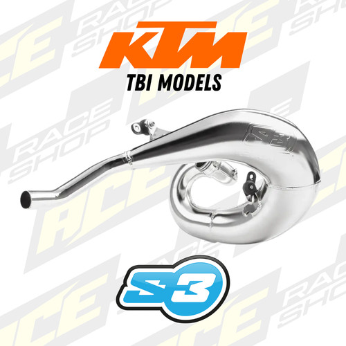 Factory hard pipe exhaust - s3,