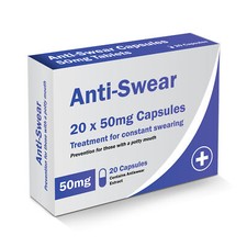 Anti-Swear Funny Pill Box
