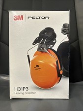 3M PELTOR EAR DEFENDERS ORANGE H31 P3 Helmet Hearing ear Defenders