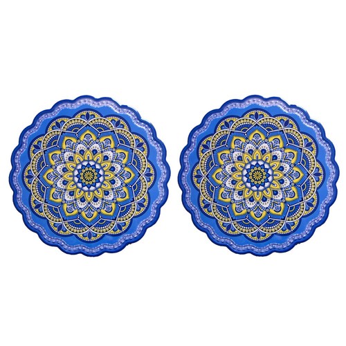 Wipeable hardboard blue - hardboard,