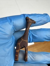 Vtg Wood Giraffe Hand-carved Miniature (I think it came from a serving spoon)