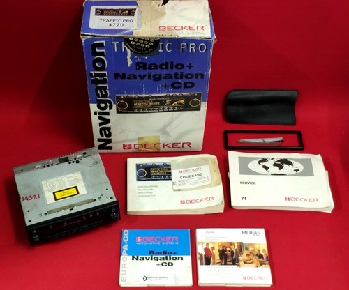 Vintage becker traffic pro - vintage,