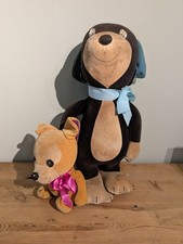 Merrythought Tom and Jerry Velveteen Plush Toys Very Rare Good Condition Vintage