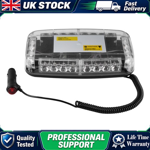 Led warning strobe amber - warning,