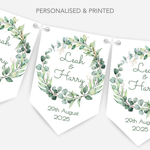 Engagement wedding bunting - engagement, or