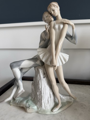 Lladro porcelain harlequin - lladro,