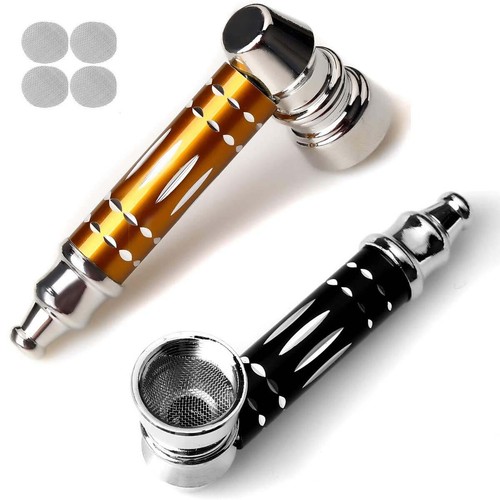 Metal smoking pipe - metal, portable