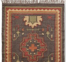 Boho Area Carpet Handmade