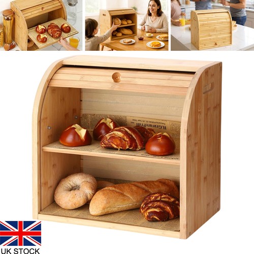 Bamboo double layer bread - layer, box