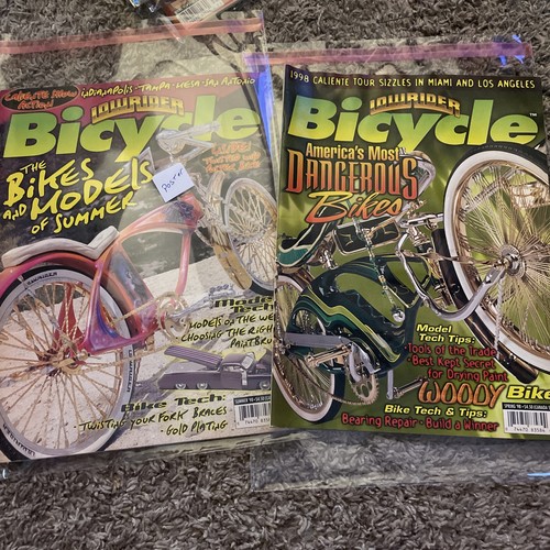 Lowrider bicycle magazines - lowrider,