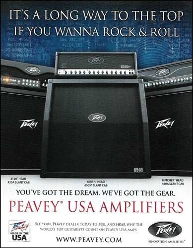 Peavey usa amplifier 6505 - usa,