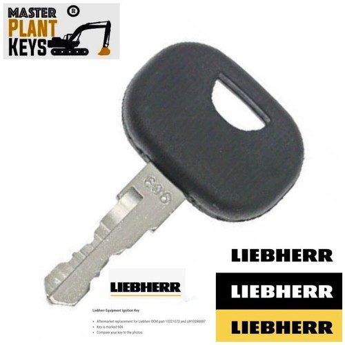 Liebherr ignition key 10221073 - ignition,
