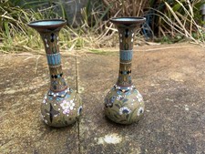 Pair Of Japanese cloisonné