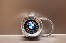 Custom BMW, BBS, Black Deep Dish Alloy Keyring, E21, E24, E28, E30, E36, E90,E92