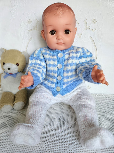 Large vintage vinyl baby - baby, doll
