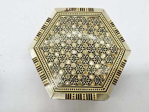 Vintage hexagonal inlaid - vintage,