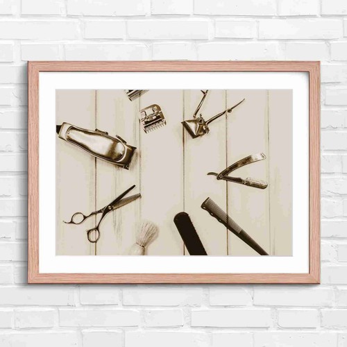 Barber tools vintage shaving - vintage,