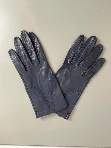 Vintage leather gloves - vintage, womens