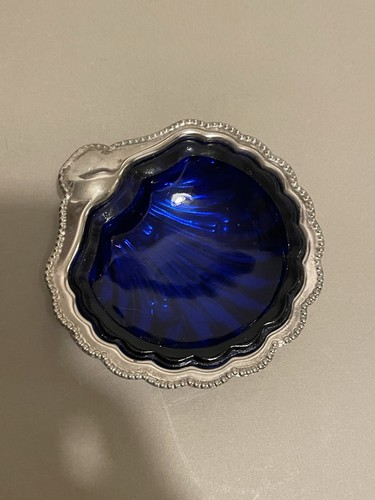 Vtg silver plate - vtg, shell