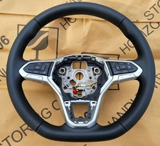 VW TIGUAN 2020-2024 NEW GENUINE LEATHER STEERING WHEEL HEATED MULTIFUNCTION