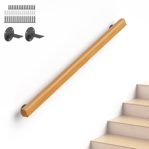 2ft wooden stair railing - 2ft,