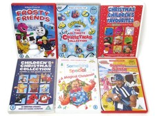 Children's Kids TV Christmas DVD Bundle Lot X 6 Cbeebies Lazytown Thomas Pingu