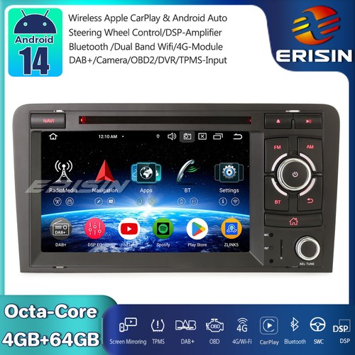 Core android car stereo - 8-core,