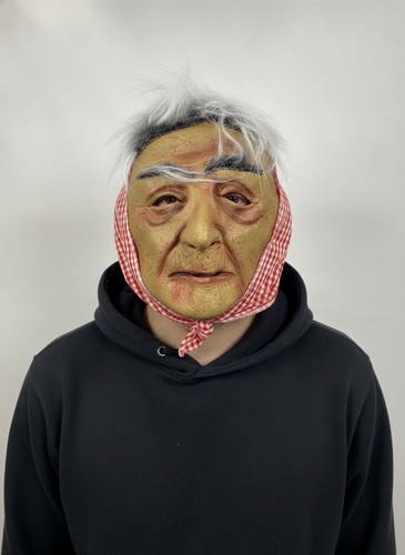 Creepy old woman - old, latex