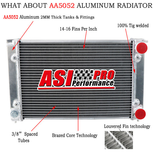 Row radiator for - radiator,