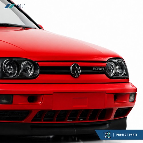 Front grille spoiler - grille, hood