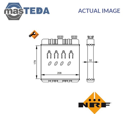 54279 heater radiator - heater,