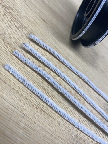 Chenille wire stem - 4of, 25cm