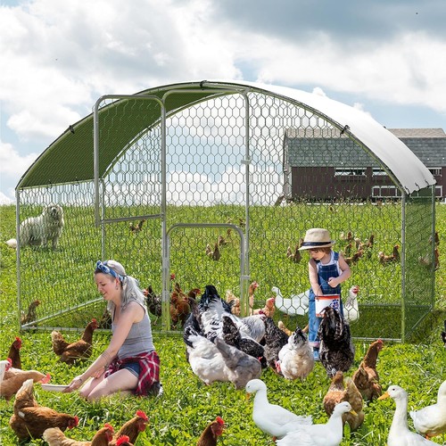 Xxl strong metal chicken coop - strong,
