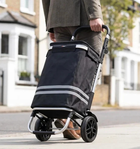 Large wheel shopping trolley - large,