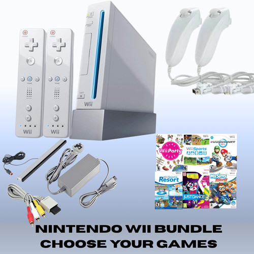 Nintendo wii console kit - console,