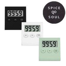 Spice & Soul® digital kitchen timer / egg timer / kitchen clock / kitchen alarm stopwatch