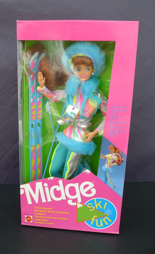 Rare 1990 ski - fun, midge