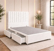 PLUSH DIVAN BED SET WITH