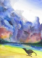 Greyhound Art Print Painting