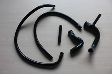 BLACK SILICONE HOSE Fit AUSTIN/ROVER MINI COOPER 1275 GT CLUBMAN PRE -1990