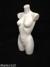 High Quality White Lingerie Female Mannequin Torso Body Form Display Bust