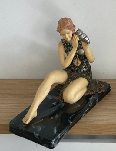 Vintage art deco style - vintage, resin