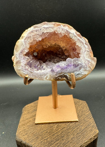 Crystal geode agate amethyst - crystal,