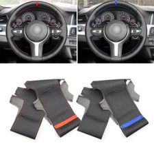 Hand Sew Steering Wheel Leather Cover For BMW M Sport F30 F31 F46 F23 X1 X2 DIY