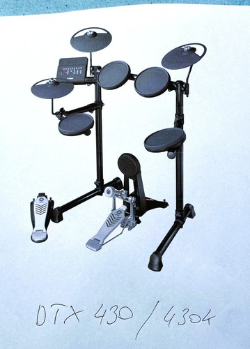 Yamaha dtx 430 electronic drum - yamaha,