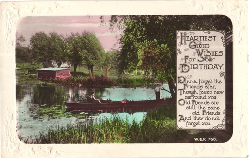 Birthday greetings river - birthday,